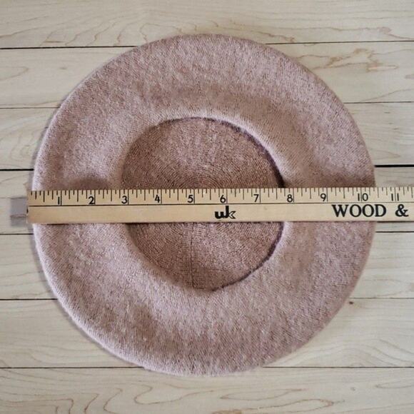 NEW Beret Women's Academia Cottagecore Soft Wool Blend Artsy Black Hat - Picture 8 of 8